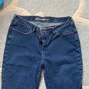 Eddie Bauer Women's Indigo Straight‑Leg Jeans